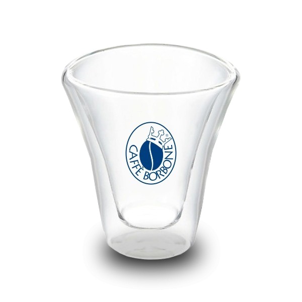 Caffè Borbone Espressotassen-Set aus Glas