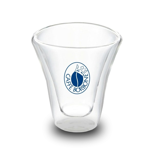 Caffè Borbone Espressotassen-Set aus Glas