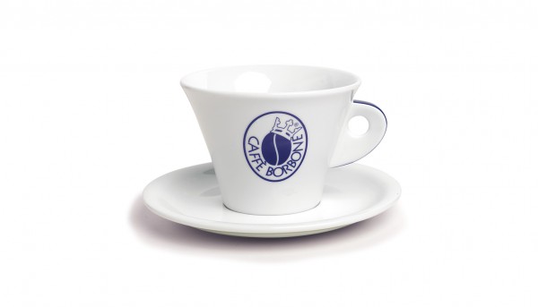 Caffè Borbone große Zuckertasse mit Unterteller