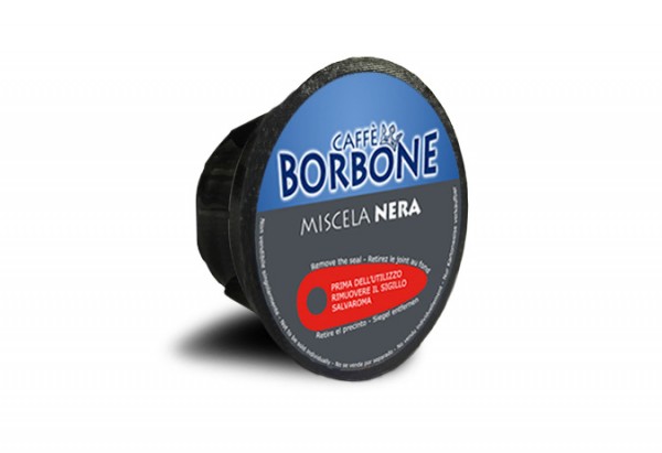 Caffè Borbone Miscela Nera 15 Kapseln kompatibel Nescafè Dolce Gusto